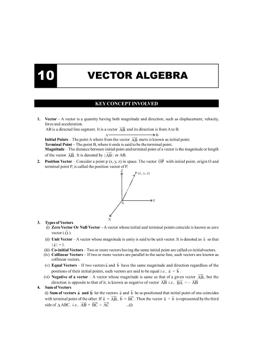 Math Formula Chart Class 12