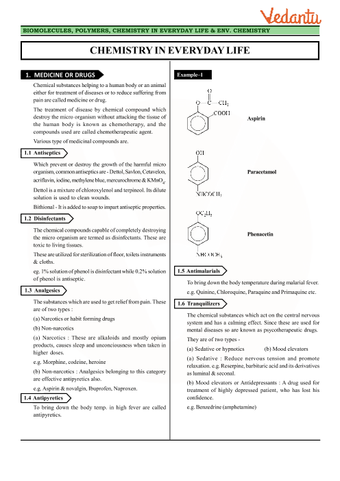 Chemistry Charts For Class 12