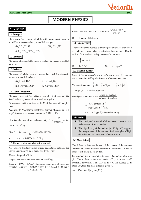 Formula Chart Of Physics Class 12