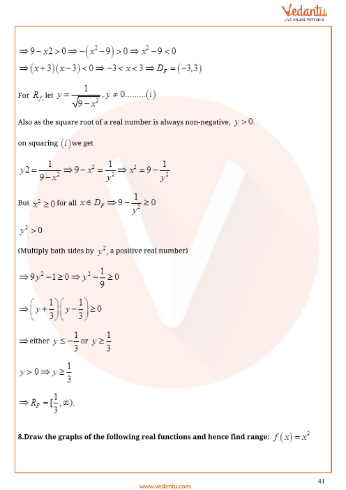 Important Questions For Cbse Class 11 Maths Chapter 2 Relations And Functions
