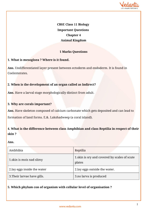 case study based questions class 11 biology chapter 4