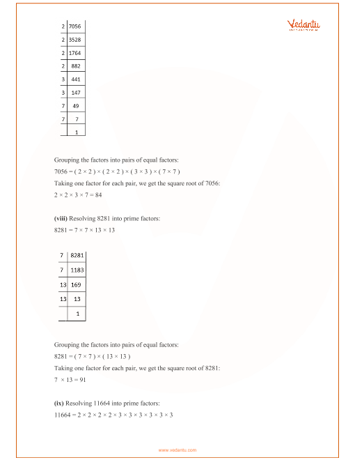 Rd Sharma Class 8 Maths Solutions Chapter 3 Squares And Square Roots