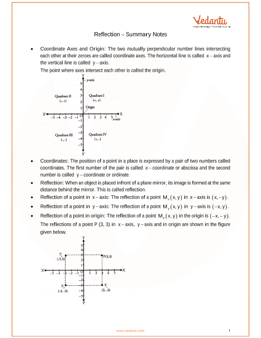 ICSE Class 10 Mathematics Chapter 12 Reflection Revision Notes