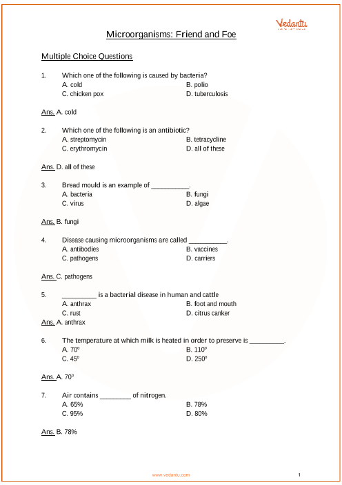 case study based questions class 8 science