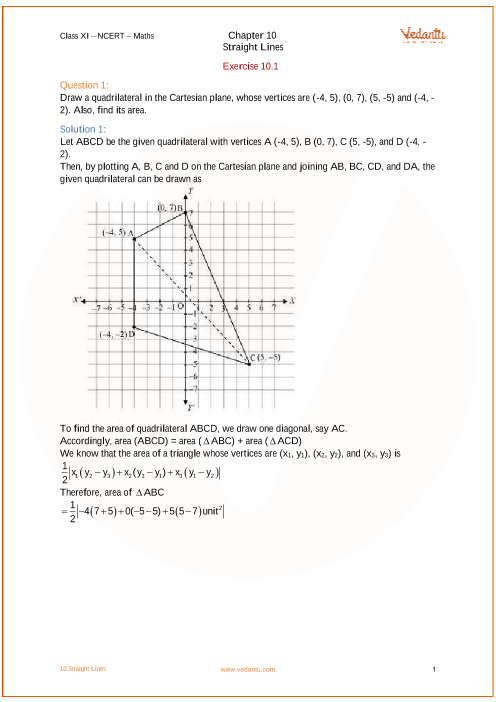 Ncert solutions for class 11 maths chapter 10 straight lines ex 10 3 