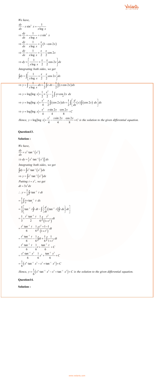 Differential RD ... Chapter 22 Solutions 12 - Sharma Class