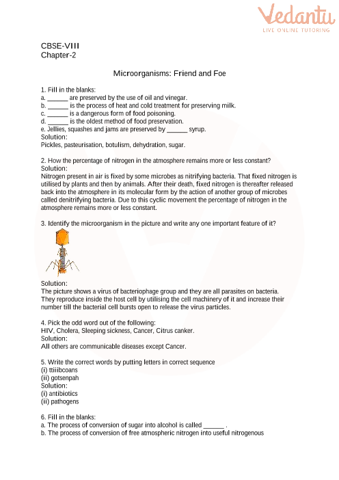 case study questions class 8 science chapter 2
