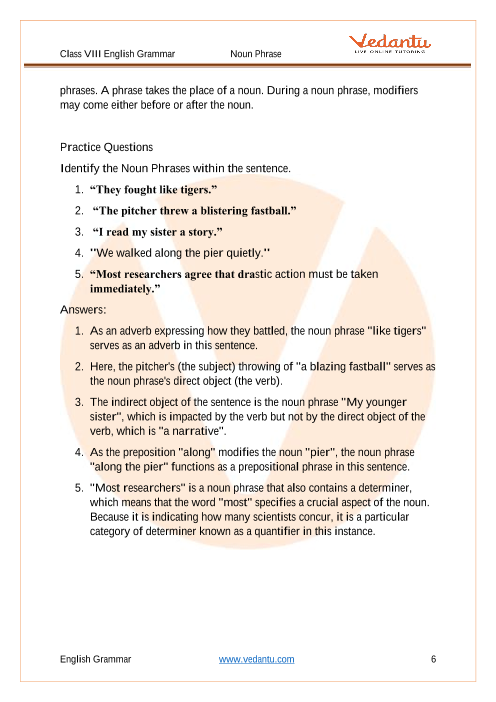 Noun Exercises For Class 8 Cbse With Answers Compound Nouns Worksheet