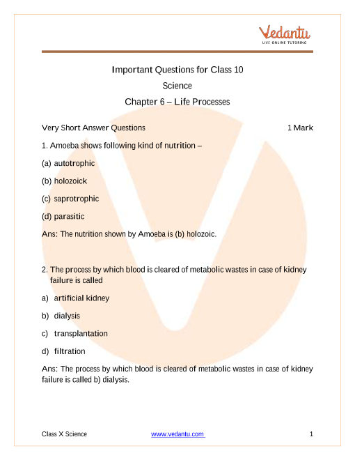 case study questions for class 10 science chapter 6