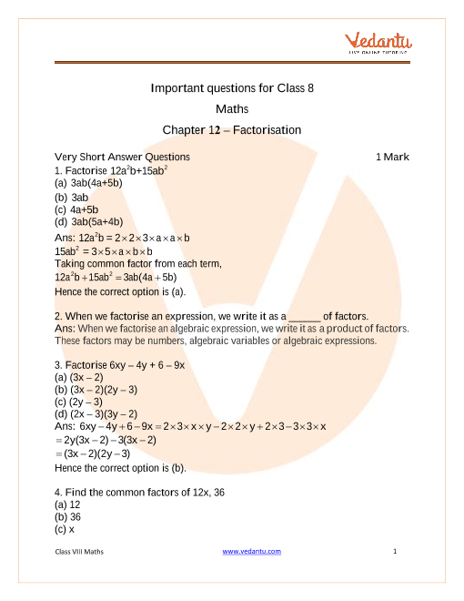 case study questions class 8 maths exponents and powers