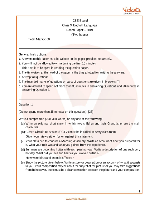 solved essays for class 10 icse