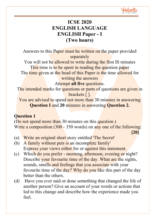 essay writing icse class 10