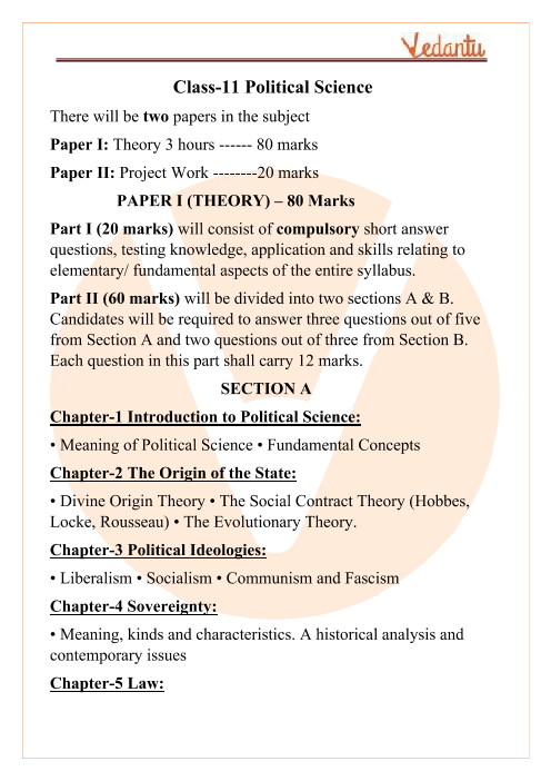 phd political science syllabus