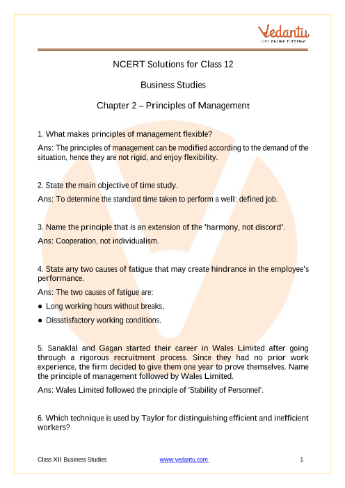 Case study class 12 business studies chapter 1 picture