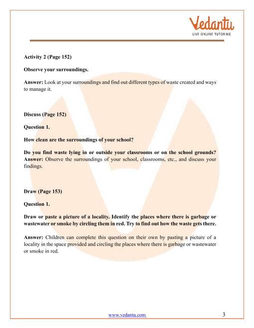 CBSE Class 3 EVS Work We Do Worksheet