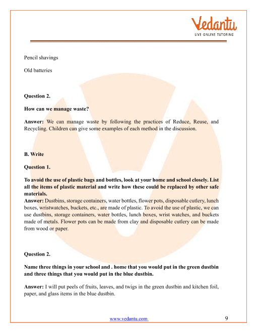 NCERT Book Class 3 EVS Chapter 12 Work We Do