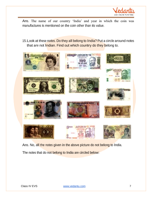 Ncert Solutions For Class 4 Evs Chapter 24 Home And Abroad Free Pdf