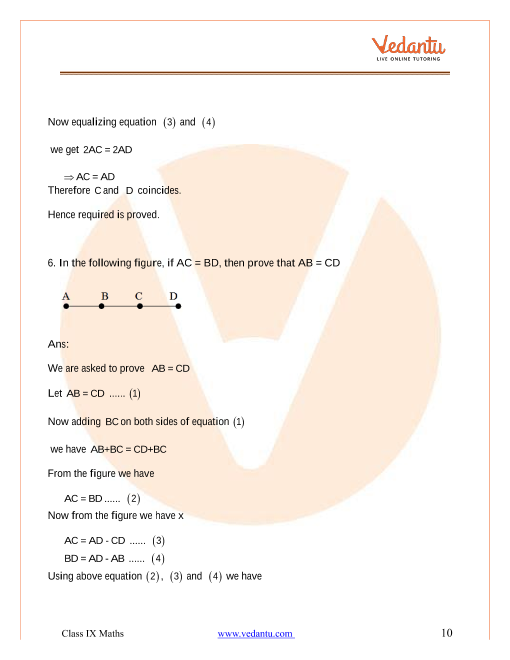 Euclid Geometry Class 9 Euclid geometry class 9