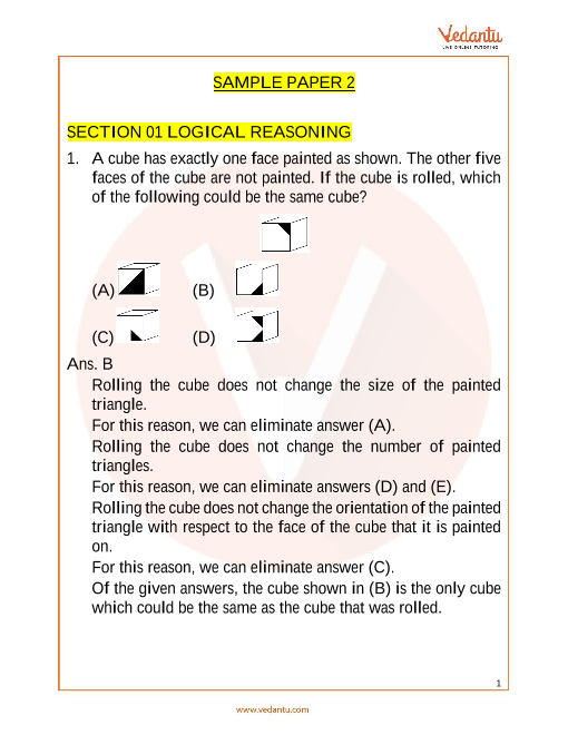 imo maths olympiad sample paper 2 for class 5 with solutions