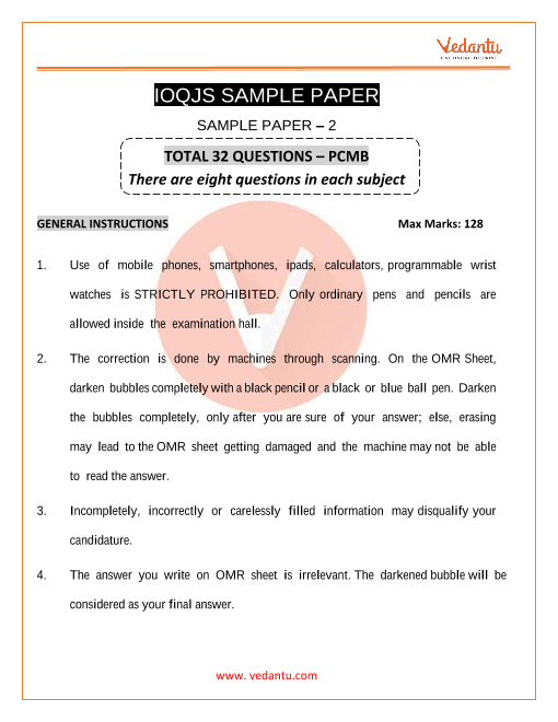 Sample Paper - 2 - IOQJS - Final part-1