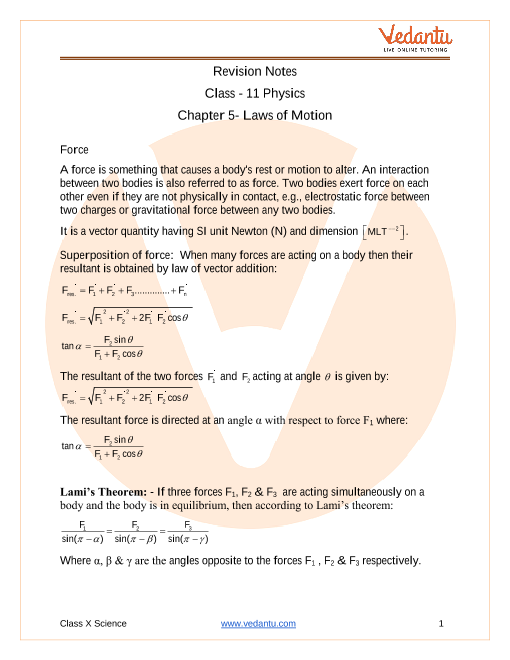 assignment physics class 10