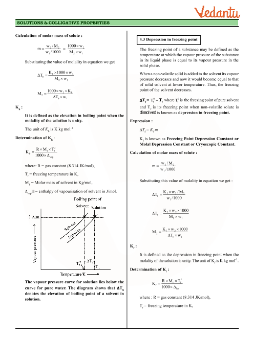 Solutions short notes, solution chapter in chemistry class 12 notes pdf - Solutions  short notes, …