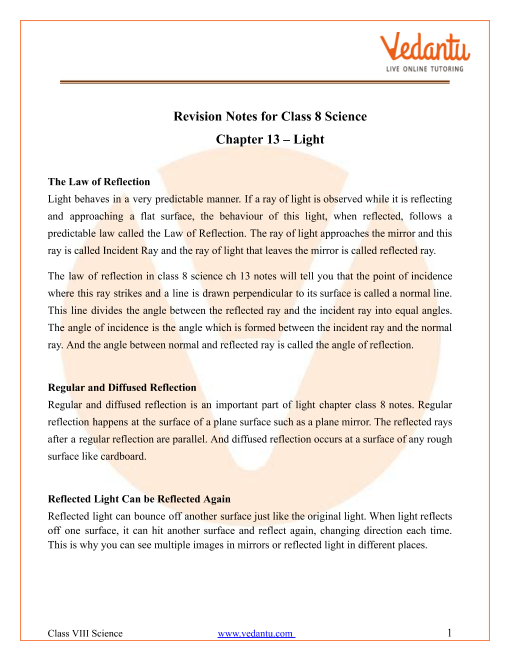 Sound Class 8 Notes CBSE Science Chapter 13 [PDF]