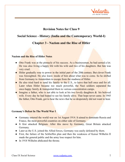 case study based questions class 9 history chapter 3