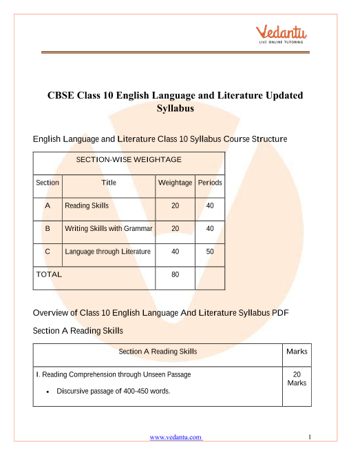 case study of english class 10