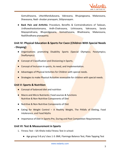 Class 12 Physical Education Notes Chapter 1 Planning in Sports - Learn CBSE