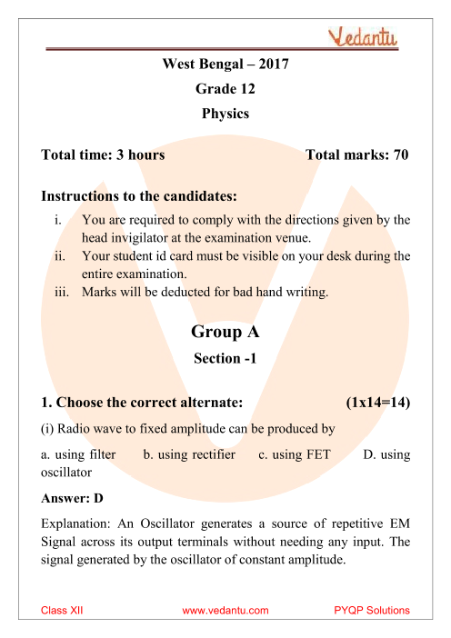 computer science question paper for class 12 wbchse