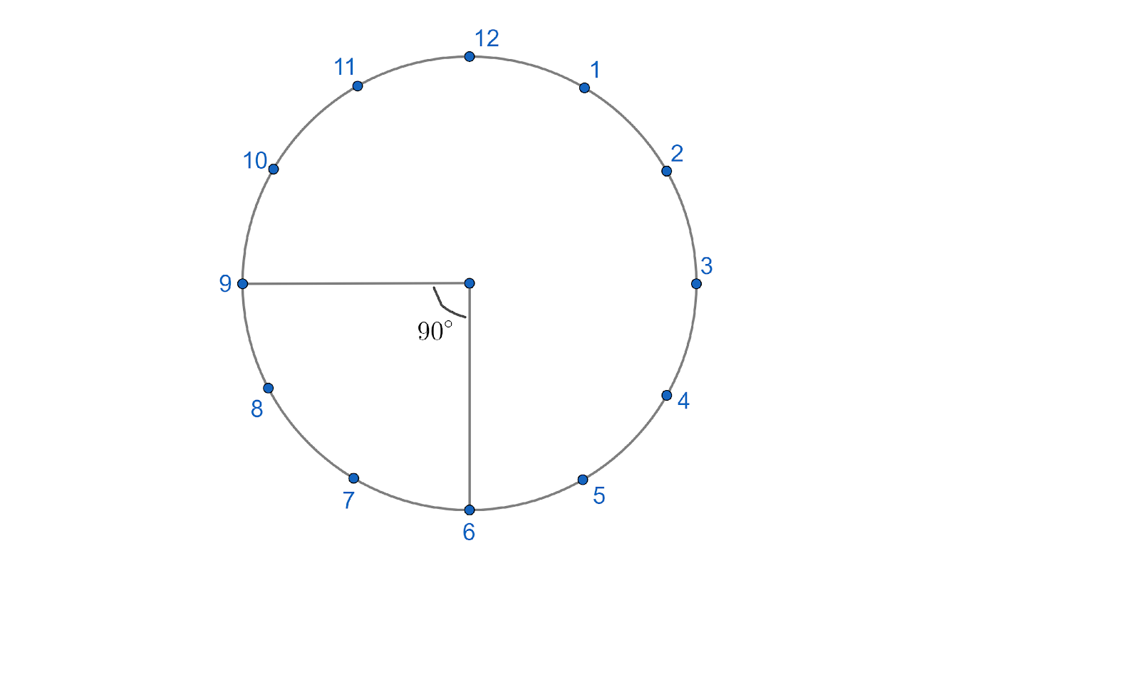 Where will the hour hand of a clock stops if it startsa) From \\[6