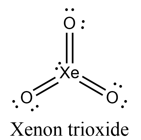 Xenon Trioxide Lewis Structure