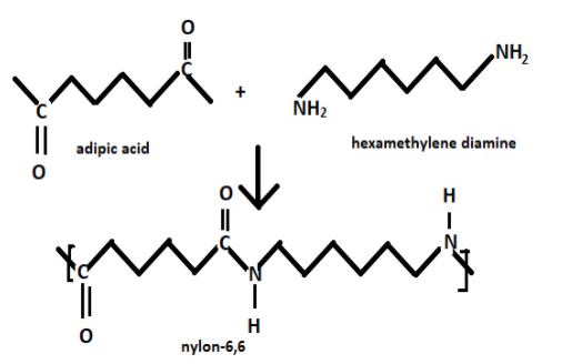 Give one example of a condensation polymer.