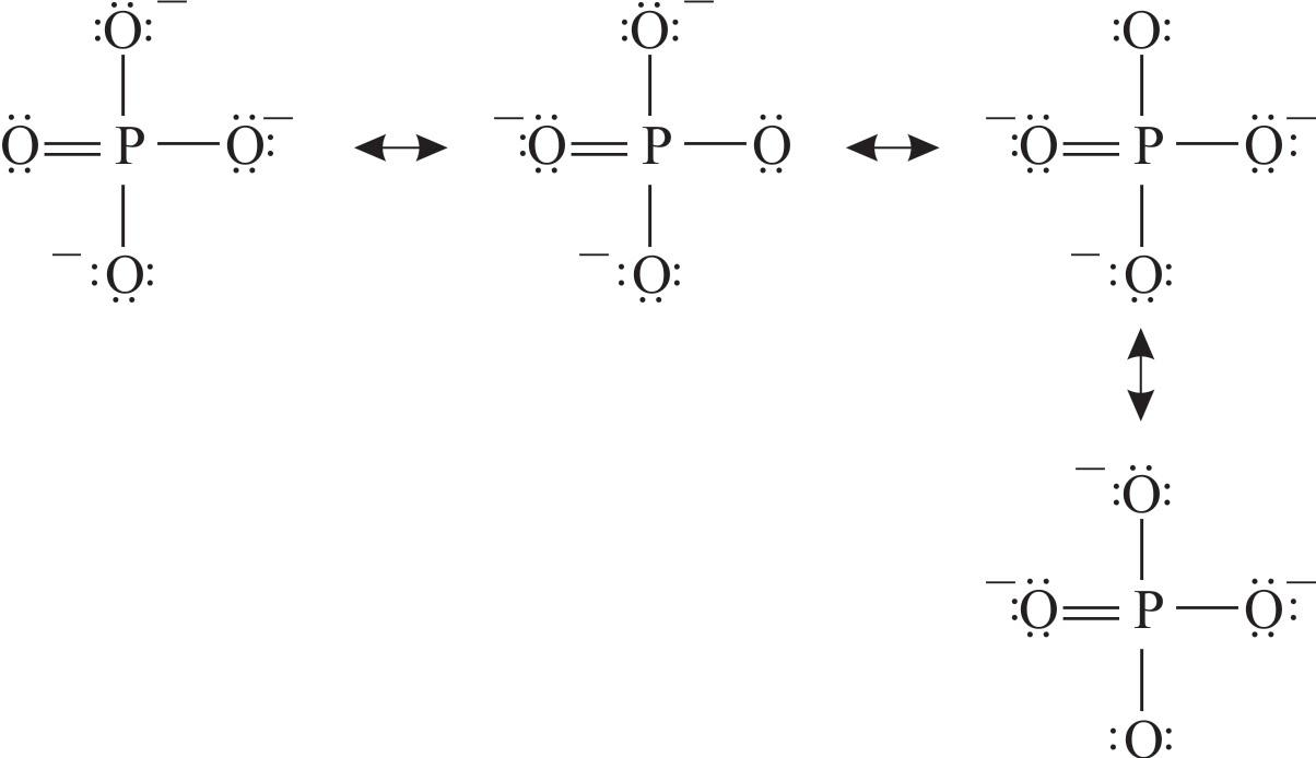Phosphate Ion Lewis Structure