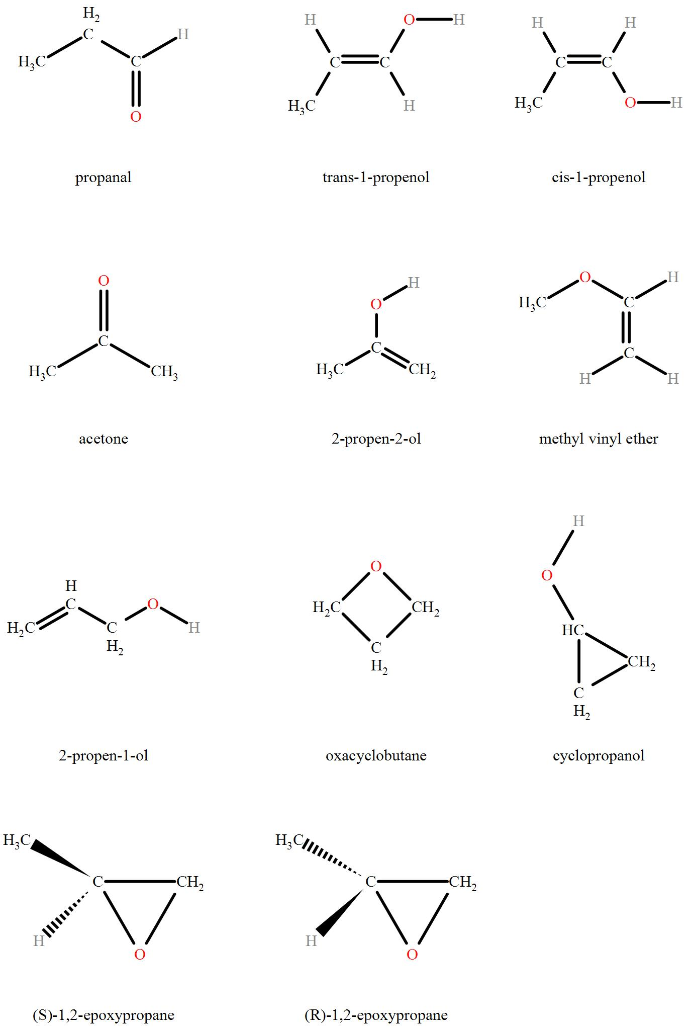 Number Of Structural Isomers Possible In C3h6o Are Class 12 Chemistry ...