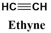 Write the structural formula of the following:a.Buteneb.Ethynec ...