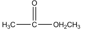 The structural formula of ethyl ethanoate is:1.\n \n \n \n \n 2.\n \n ...