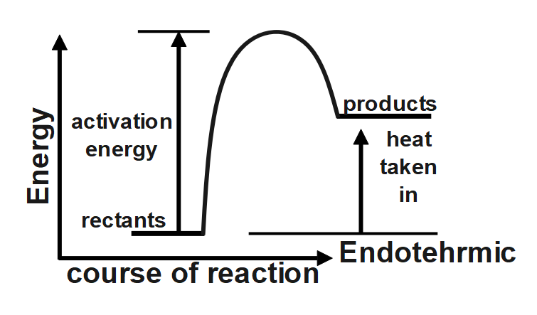 Draw An Energy Level Diagram For An Endothermic Reaction