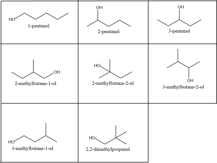 Draw The Structures And Write The Names Of All Possible Isomers Of A ...