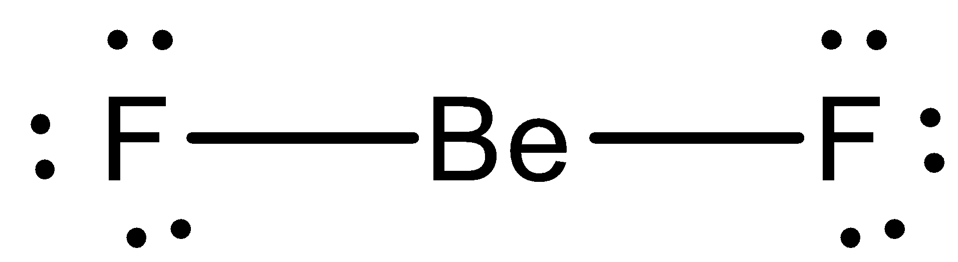 From the above Lewis dot structure we can easily say that each fluorine ato...