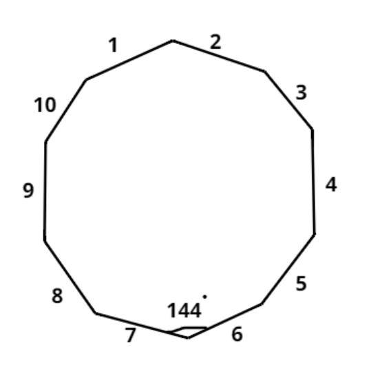 How many diagonals are there in a decagon class 11 maths CBSE