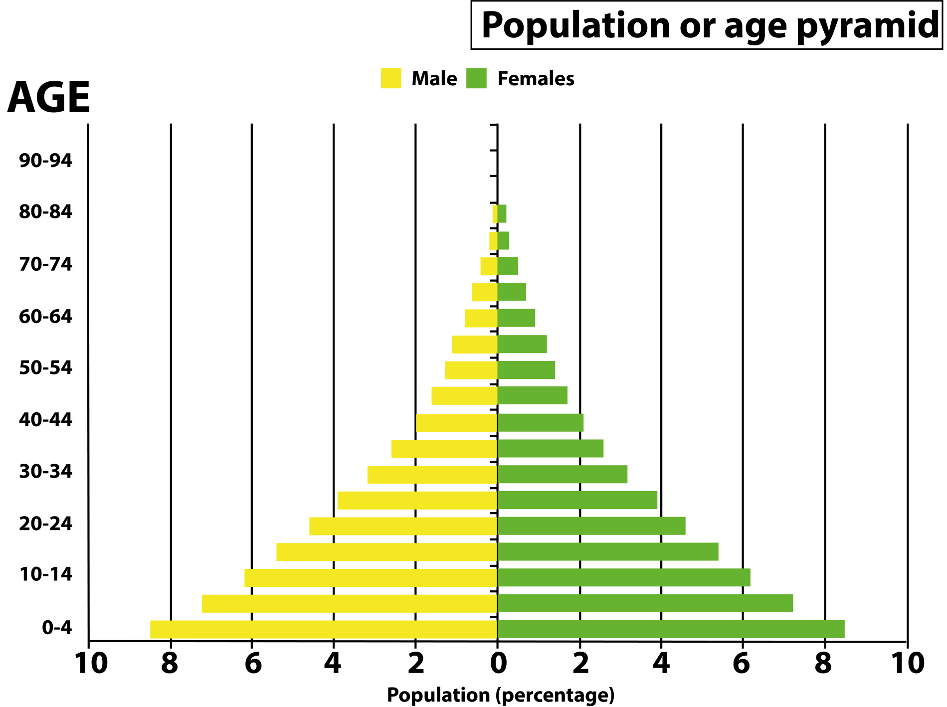 Different Types Of Population Pyramids