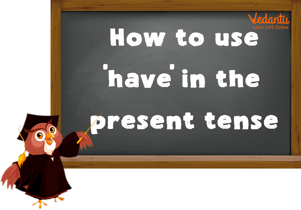 To Have’ in the present tense