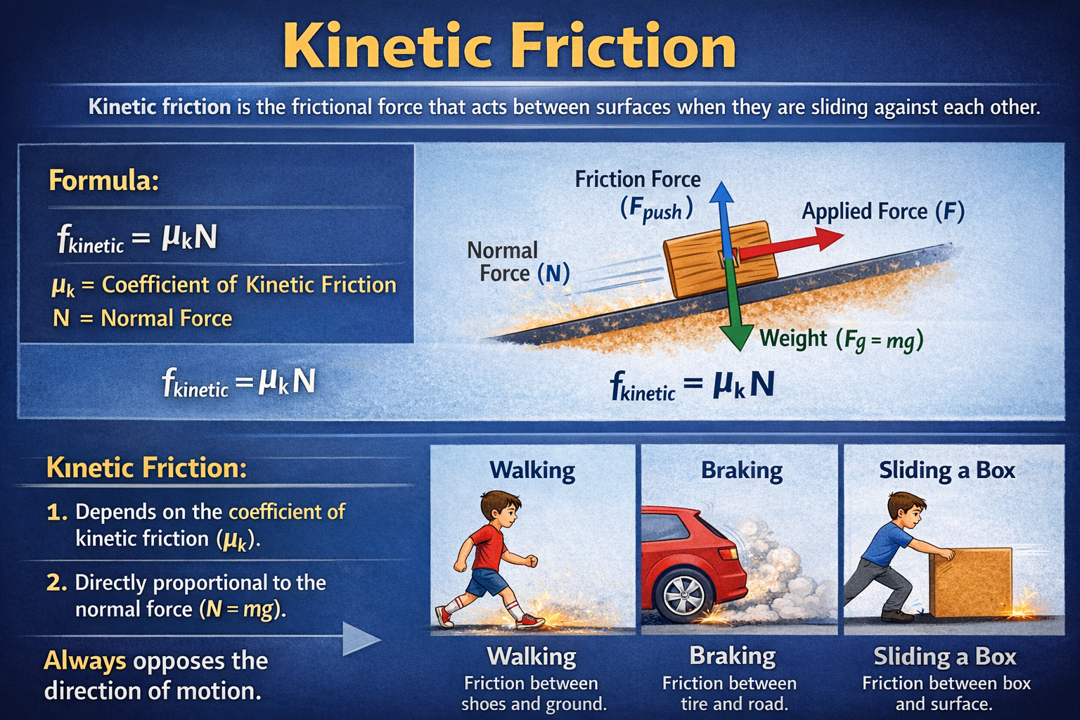 kinetic friction