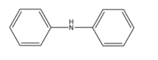 The IUPAC name of this compound is diphenylamine or N-Phenylaniline.
