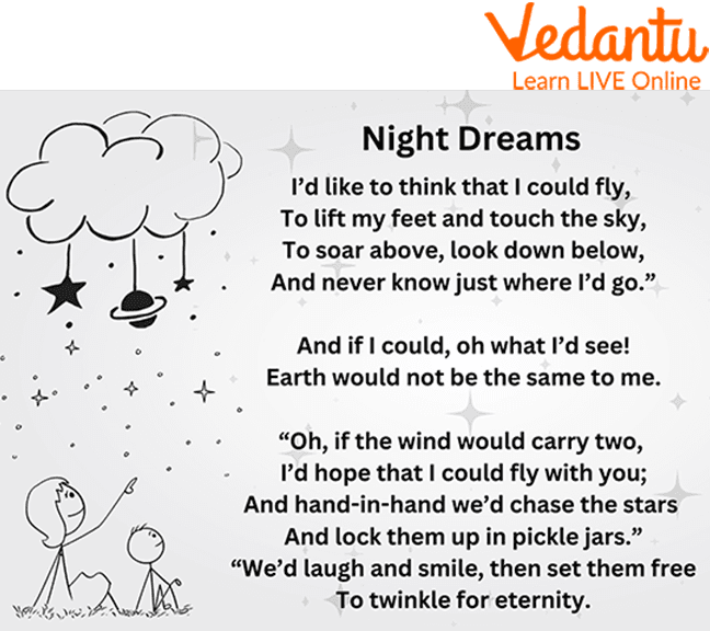 Night Dreams Poem Lyrics