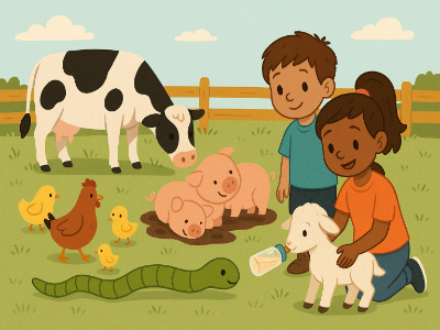 Passage 2: A Day at the Farm