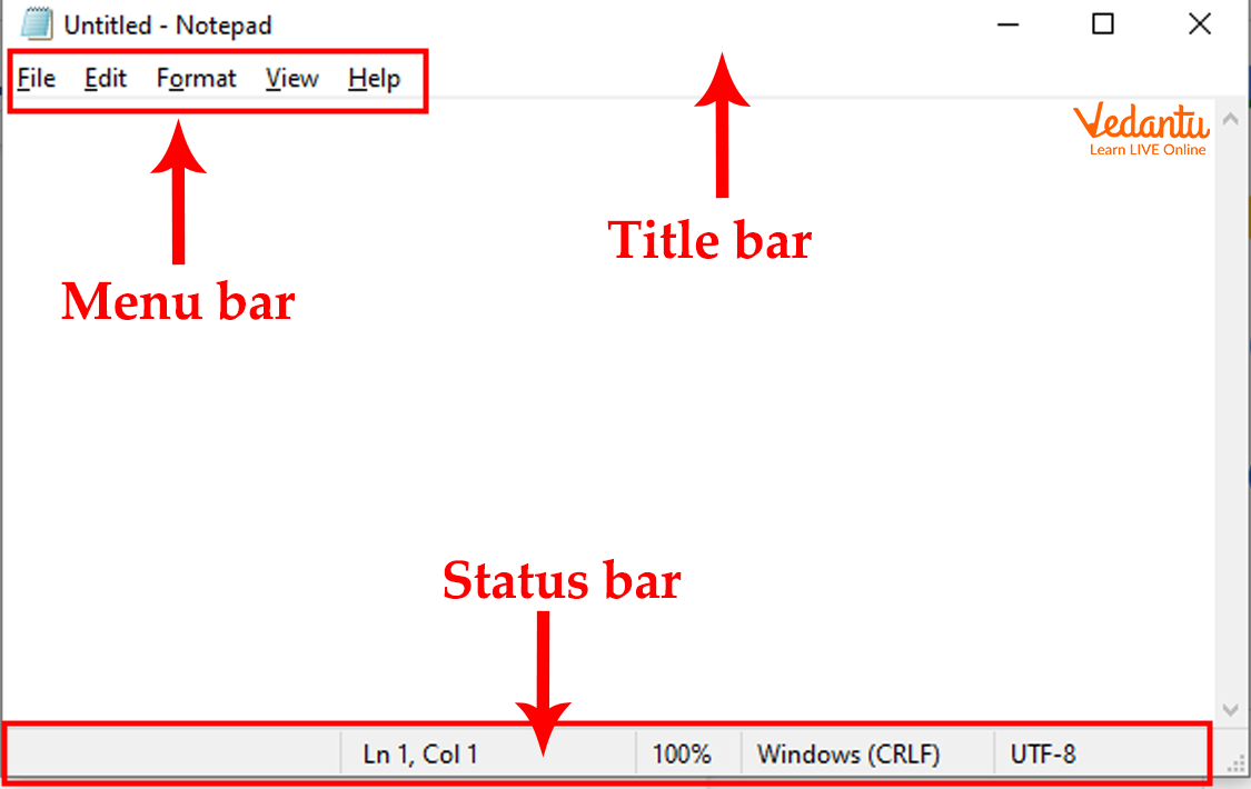 Notepad Window