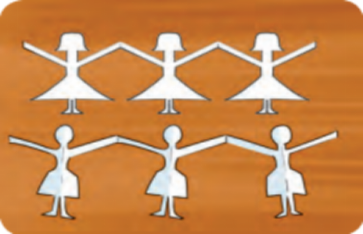 Unfold the paper gently